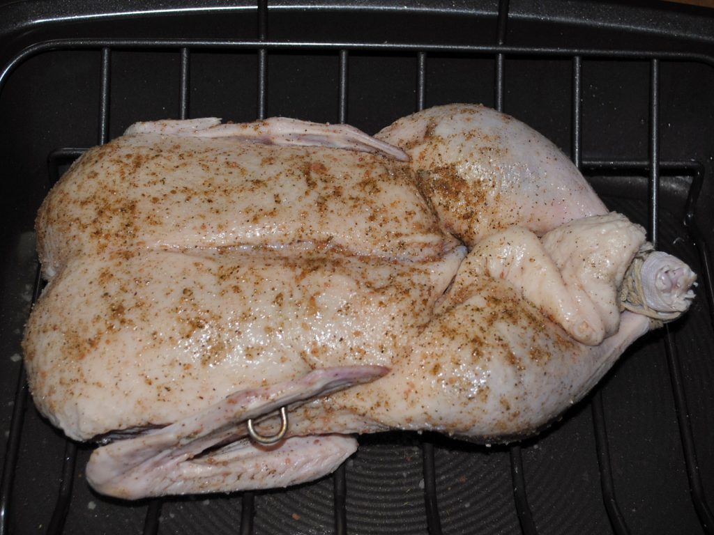 Duck with Herb Rub